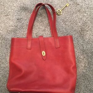 Fossil red bag